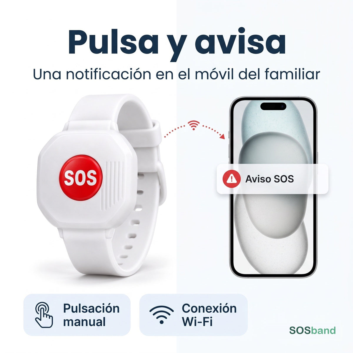SOSband pulsera SOS