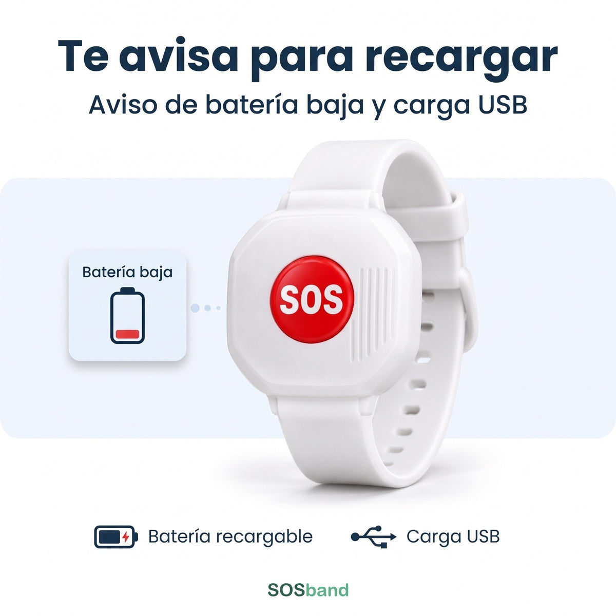 SOSband pulsera SOS
